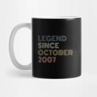 Legend Since October 2007 Mug